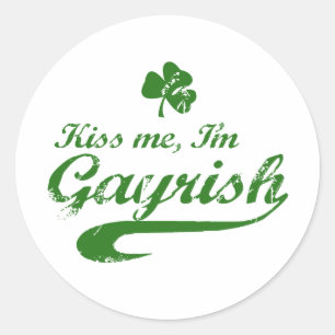 ADESIVO BEIJE-ME SOU GAYRISH