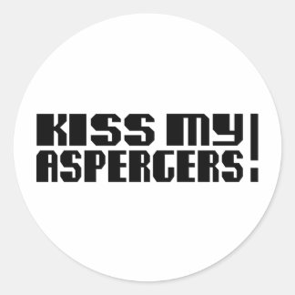Adesivo Beije meus Aspergers! (Mês de Advertência do Autis