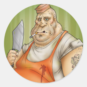 Adesivo Beije o cozinheiro