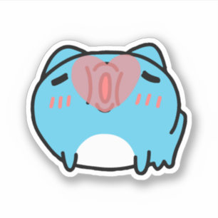 Adesivo Beijo de Capoo de BugCat