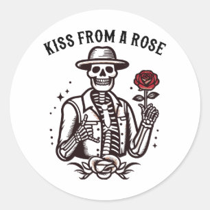 Adesivo Beijo de uma Rosa