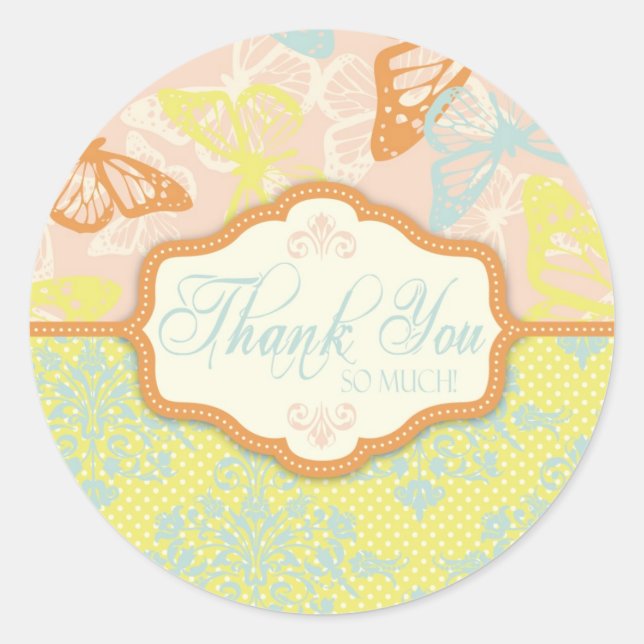 Adesivo Beijos Butterfly Doce TY Sticker (Frente)