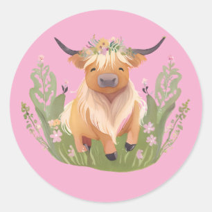 Adesivo beijos de vaca e votos do campo