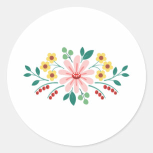 Adesivo Beira floral da flor