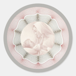 Adesivo Beira imaculada da decoração de Jesus do bebê d