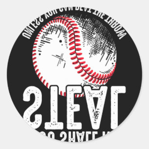 Adesivo Béisbol Tu Não Deves Roubar A Menos Que Possas Ven