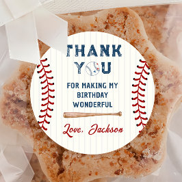 Adesivo Beisebol Aniversário