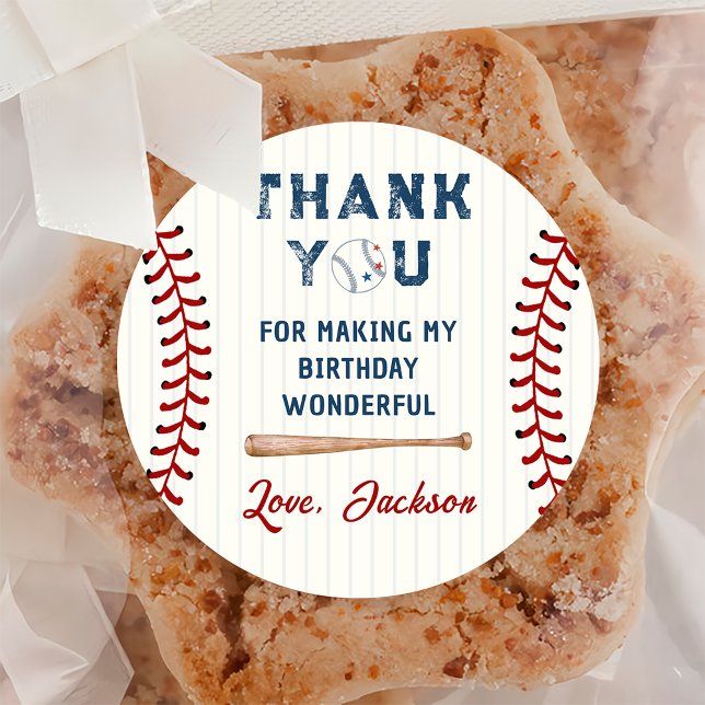 Adesivo Beisebol Aniversário (Criador carregado)