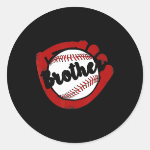 Adesivo Beisebol Brother para a Mãe do Sofball