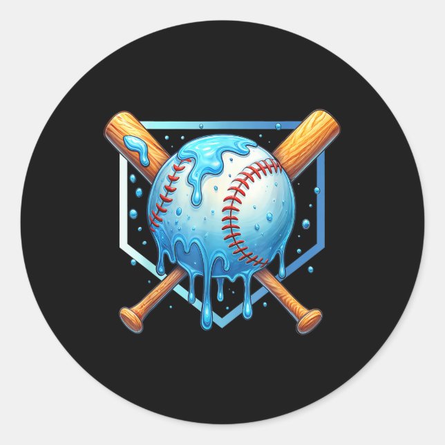 Adesivo Beisebol Drivers Sorvete Drivers Jovens Bebês Base (Frente)