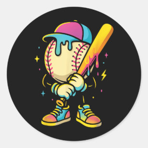 Adesivo Beisebol Estilo de Vida 101 Roupa Jovens Baseball