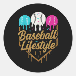 Adesivo Beisebol Estilo de Vida 101 Roupa Jovens Baseball 