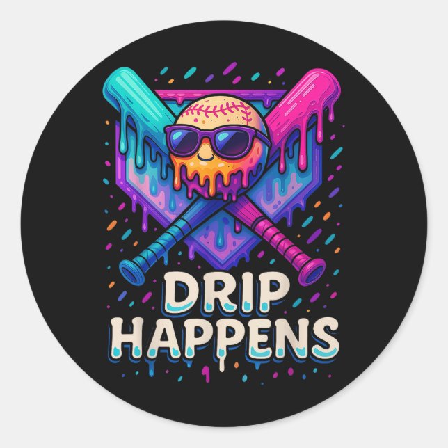 Adesivo Beisebol Estilo de Vida 101 Roupa Jovens Baseball  (Frente)