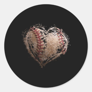 Adesivo Beisebol Heart Happy Valentines Day Baseball Boy G