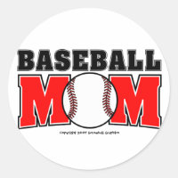 Beisebol, mãe Stickers