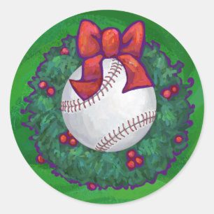 Adesivo Beisebol na Fúria de Natal