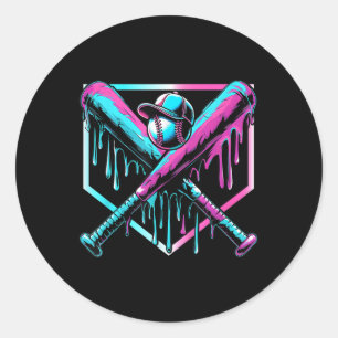 Adesivo Beisebol Para Rapazes Jovens Sorvetes De  B