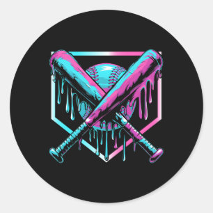 Adesivo Beisebol Para Rapazes Jovens Sorvetes De  B