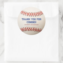 Adesivo Beisebol Rookie do Ano Aniversário