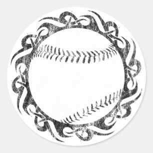 Adesivo beisebol. tribal.