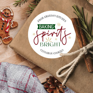 Adesivo Beking Spiray Bright Holiday Home Cookies cozidos