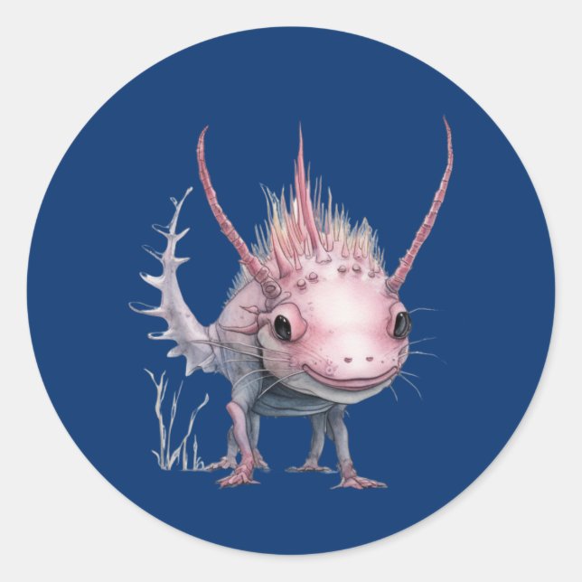 Adesivo Bela Arte Axolotl (Frente)