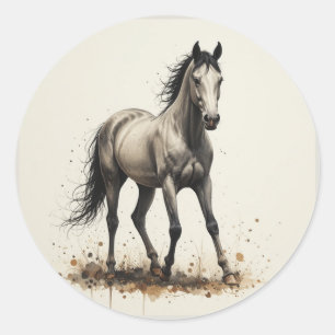 Adesivo Bela Arte de Cavalos do Tennessee