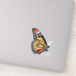 Adesivo Bela Borboleta Multicolorida