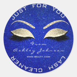 Adesivo Bela Brilhante Cobalt Blue Dourado Cleaner