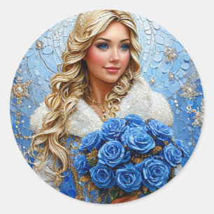 Adesivo Bela Donzela de Neve
