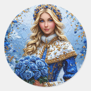 Adesivo Bela Donzela de Neve