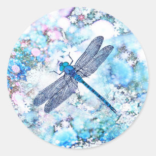 Adesivo Bela Dragonfly Azul