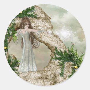Adesivo Bela Elven Magic Fantasy Stickers