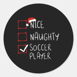 Adesivo Bela Papais noeis De Lista De Natal Do Jogador De