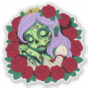 Adesivo Bela Sonora Zombie