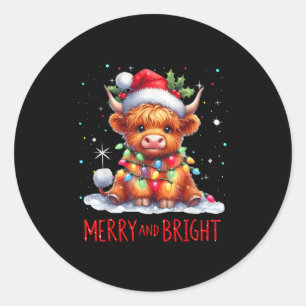 Adesivo Bela Terra, Bela Vaca Vaca Vaca de Natal Feliz