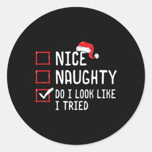 Adesivo Bela Vadia Eu Pareço Que Tentei A Lista De Natal?