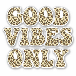 Adesivo Belas Víblias - Impressão Leopard para Meninas VSC