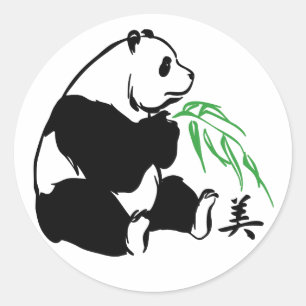 Adesivo Beleza da panda