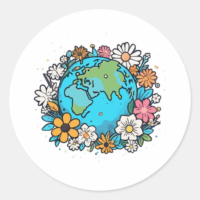 Adesivo Beleza da Terra (Frente)
