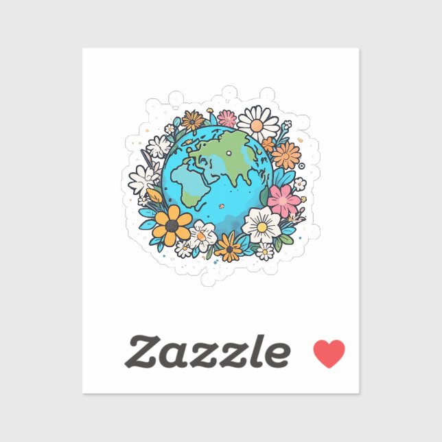 Adesivo Beleza da Terra (Folha)