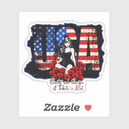 Adesivo Beleza e sacrifício