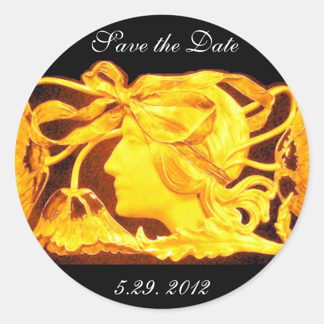 ADESIVO BELEZA ELEGANTE/MADEIRA COM ARCO AMARELO E FLORES (Frente)