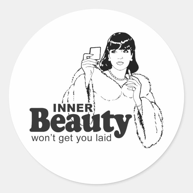 ADESIVO BELEZA INTERIOR NÃO VAI TE COMER (Frente)
