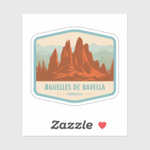 Adesivo Beleza natural de Aguelles De Bavella - França