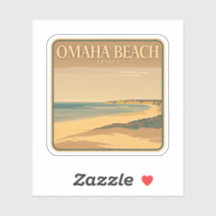 Beleza natural de Omaha Beach-France