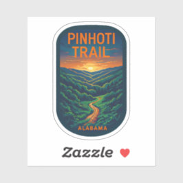 Adesivo Beleza natural de Pinhoti-Alabama