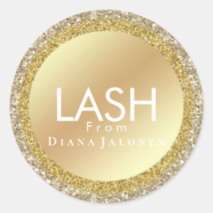 Adesivo Beleza Salon Lash Metal Silver Rosa Lash