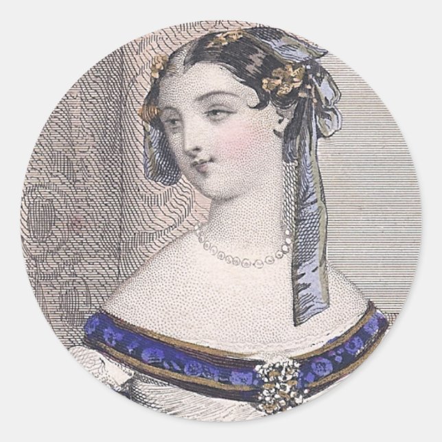 Adesivo Beleza Vitoriana de Jules David - Rosto Gordo! (Frente)