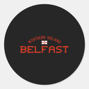 Adesivo Belfast Norte Ireland Irish Ulster